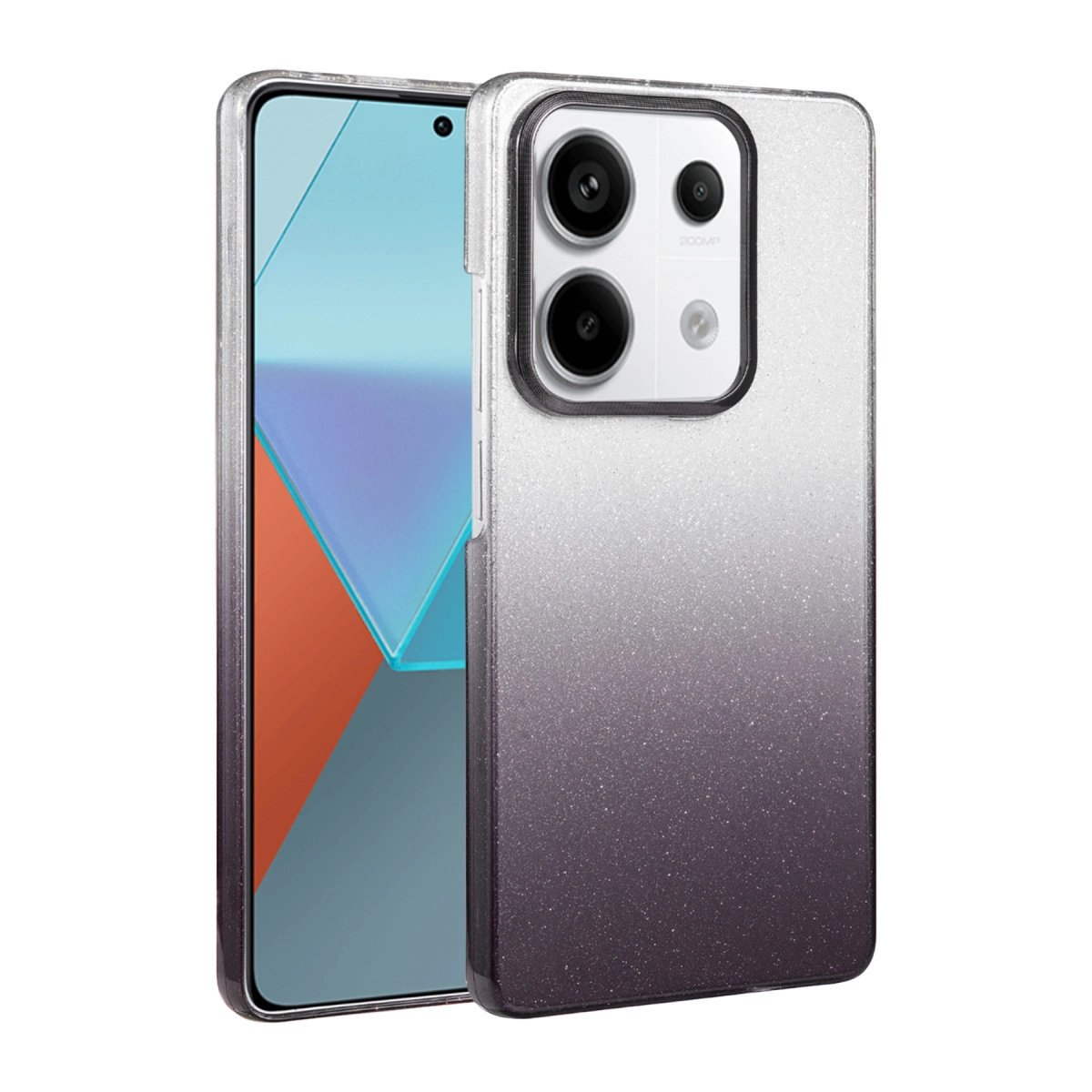 Xiaomi Redmi Note 13 Pro 4g Glossy Kapak - Siyah Xiaomi Redmi Note 13 Pro 4g Glossy Kapak - Siyah