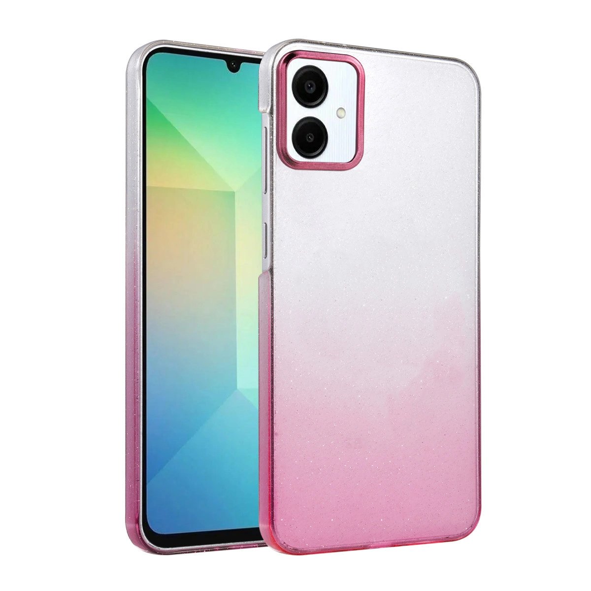 Samsung Galaxy A06 Glossy Kapak - Pembe Samsung Galaxy A06 Glossy Kapak - Pembe