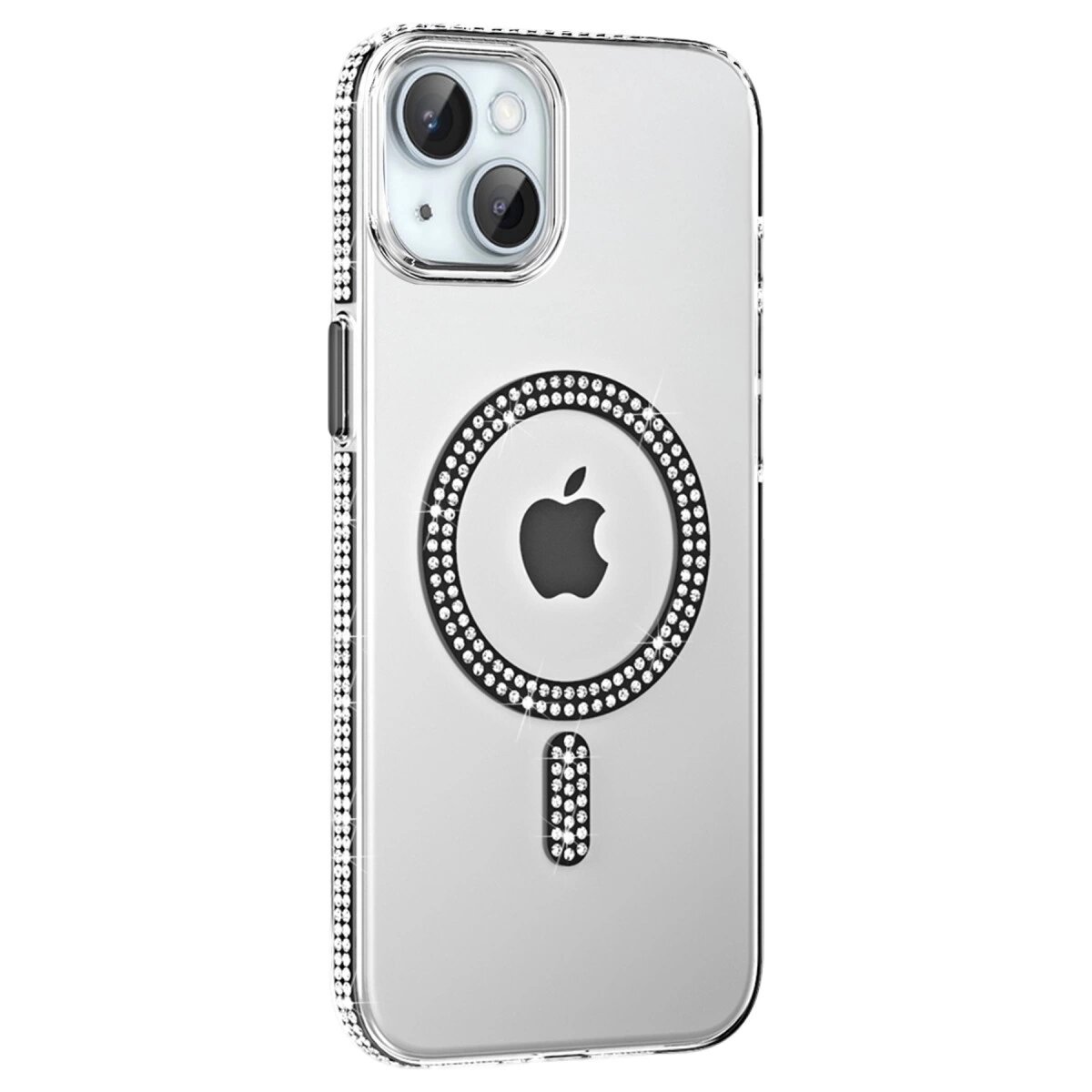 Joko Apple İphone 14 Move Taşlı Magsafe Kapak - Siyah Joko Apple İphone 14 Move Taşlı Magsafe Kapak - Siyah