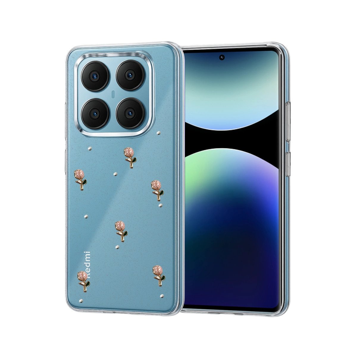 Xiaomi Redmi Note 14 Pro 4g Fiyonk Desenli Kapak - Desen 6 Xiaomi Redmi Note 14 Pro 4g Fiyonk Desenli Kapak - Desen 6