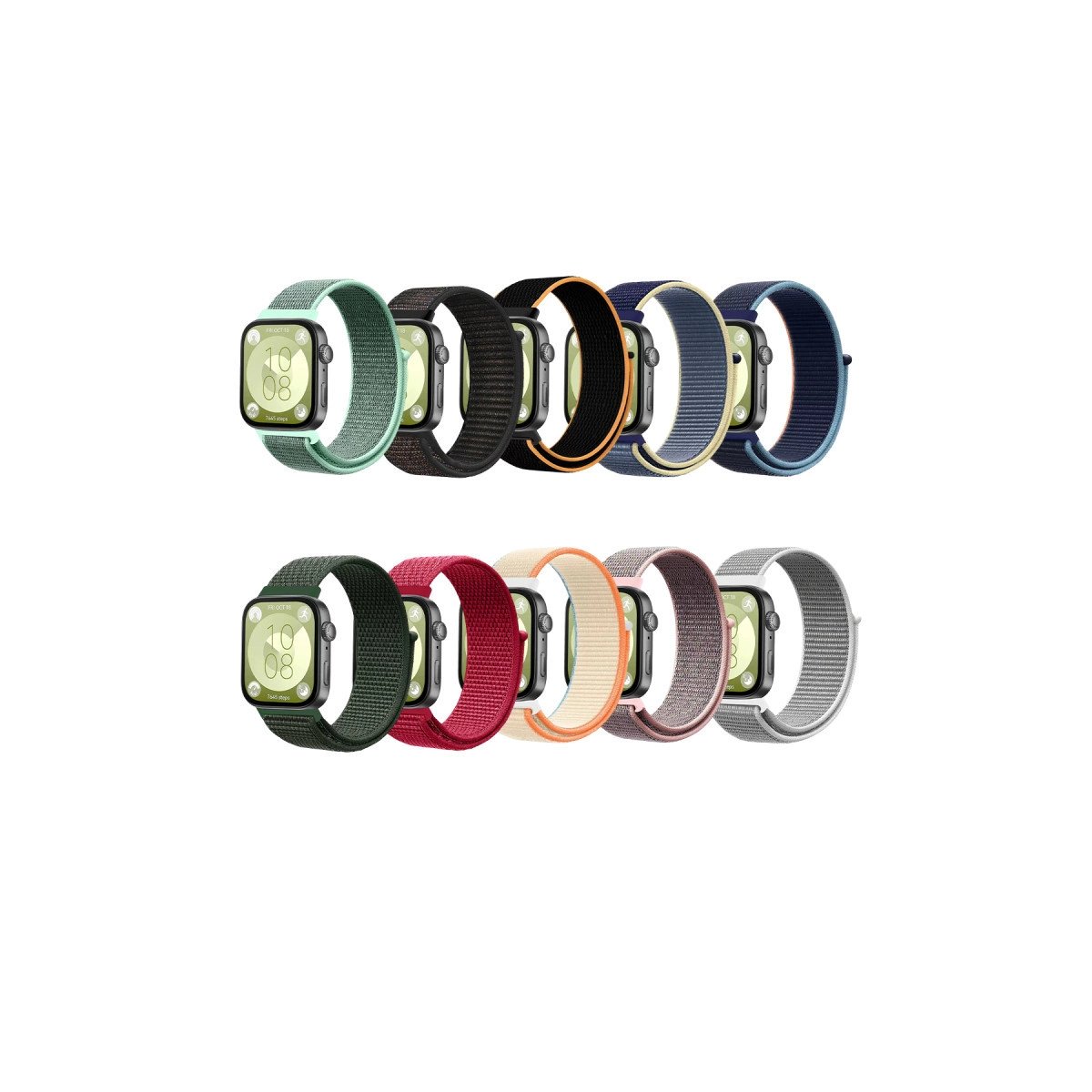Huawei Fit 4 Hasırlı Cırtcırtlı Kordon - Pembe Huawei Fit 4 Hasırlı Cırtcırtlı Kordon - Pembe