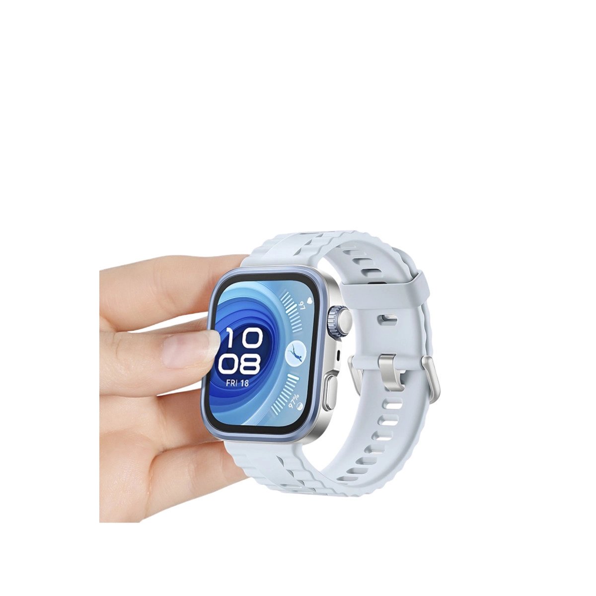 Huawei Fit 4 Nova Silikon Kordon - Bej Huawei Fit 4 Nova Silikon Kordon - Bej