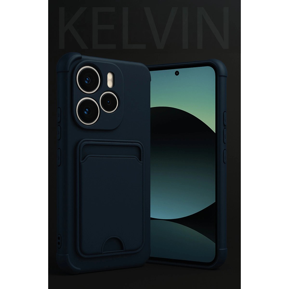 Xiaomi Redmi Note 14 4g Kelvin Kartvizitli Silikon - Lila Xiaomi Redmi Note 14 4g Kelvin Kartvizitli Silikon - Lila