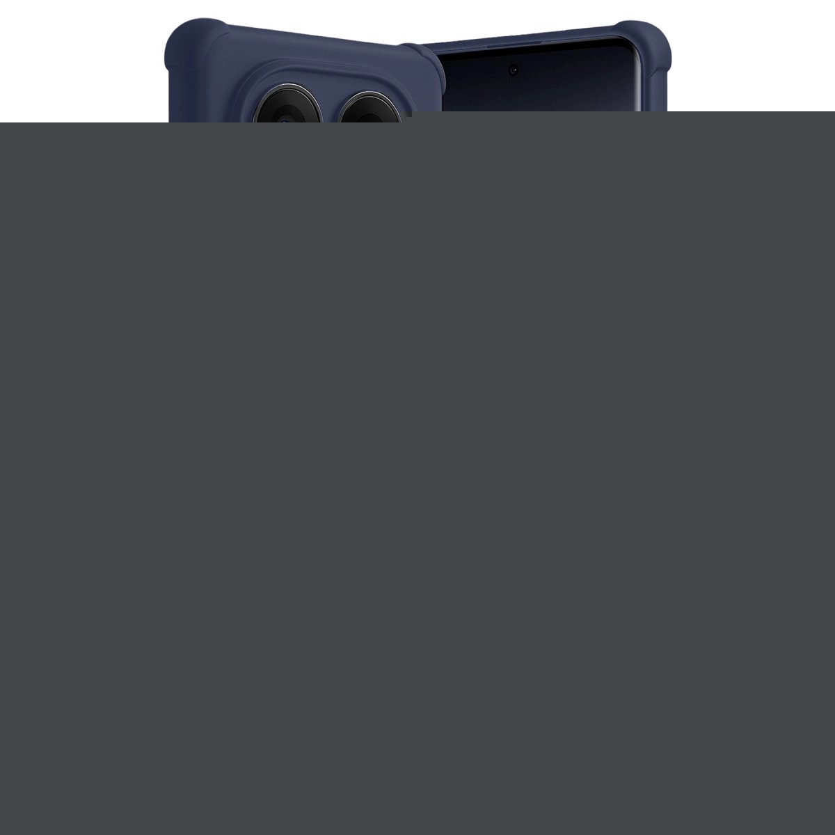 Xiaomi Redmi Note 14 Pro Plus Kelvin Kartvizitli Silikon - Lacivert Xiaomi Redmi Note 14 Pro Plus Kelvin Kartvizitli Silikon - Lacivert