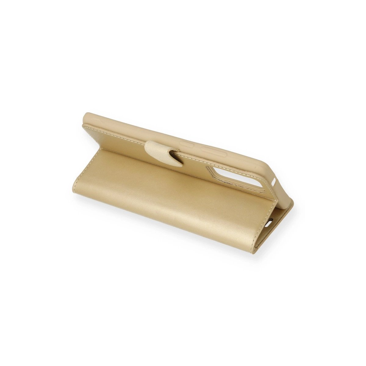 Samsung Galaxy S20 Ultra Trend S Plus Kapaklı Kılıf - Gold Samsung Galaxy S20 Ultra Trend S Plus Kapaklı Kılıf - Gold