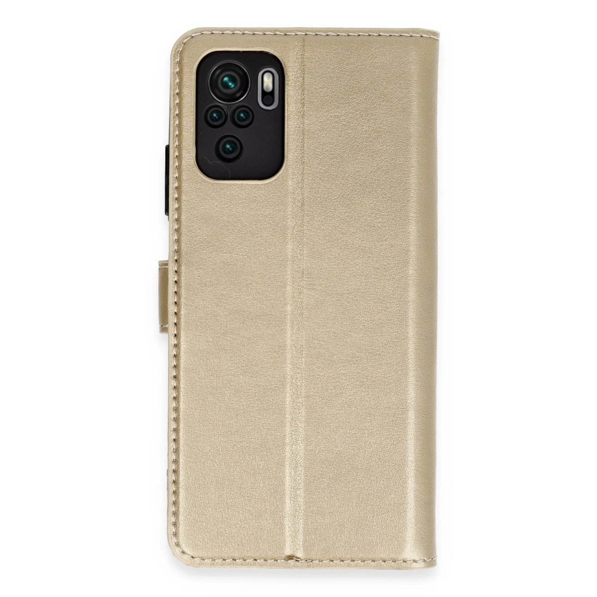 Xiaomi Mi Note 10 Trend S Plus Kapaklı Kılıf - Gold Xiaomi Mi Note 10 Trend S Plus Kapaklı Kılıf - Gold