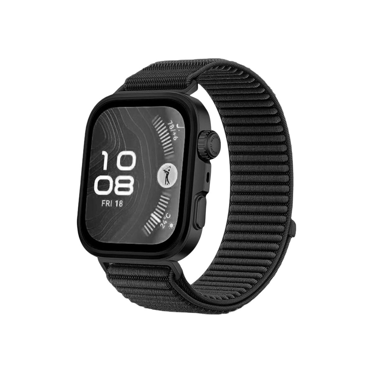 Huawei Fit 4 Braid Kordon - Siyah Huawei Fit 4 Braid Kordon - Siyah