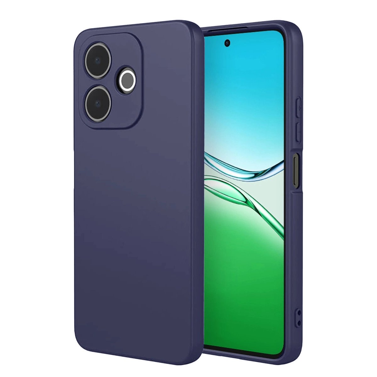 Oppo A5 Pro 4g First Silikon - Lacivert Oppo A5 Pro 4g First Silikon - Lacivert