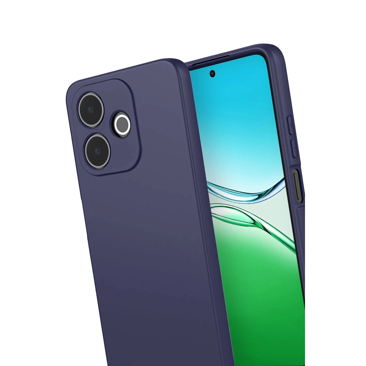 Oppo A5 Pro 4g First Silikon - Lacivert Oppo A5 Pro 4g First Silikon - Lacivert