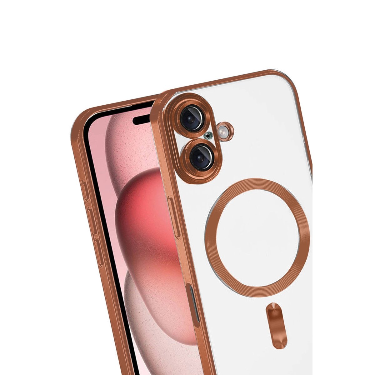 Apple İphone 17 Kross Magneticsafe Kapak - Turuncu