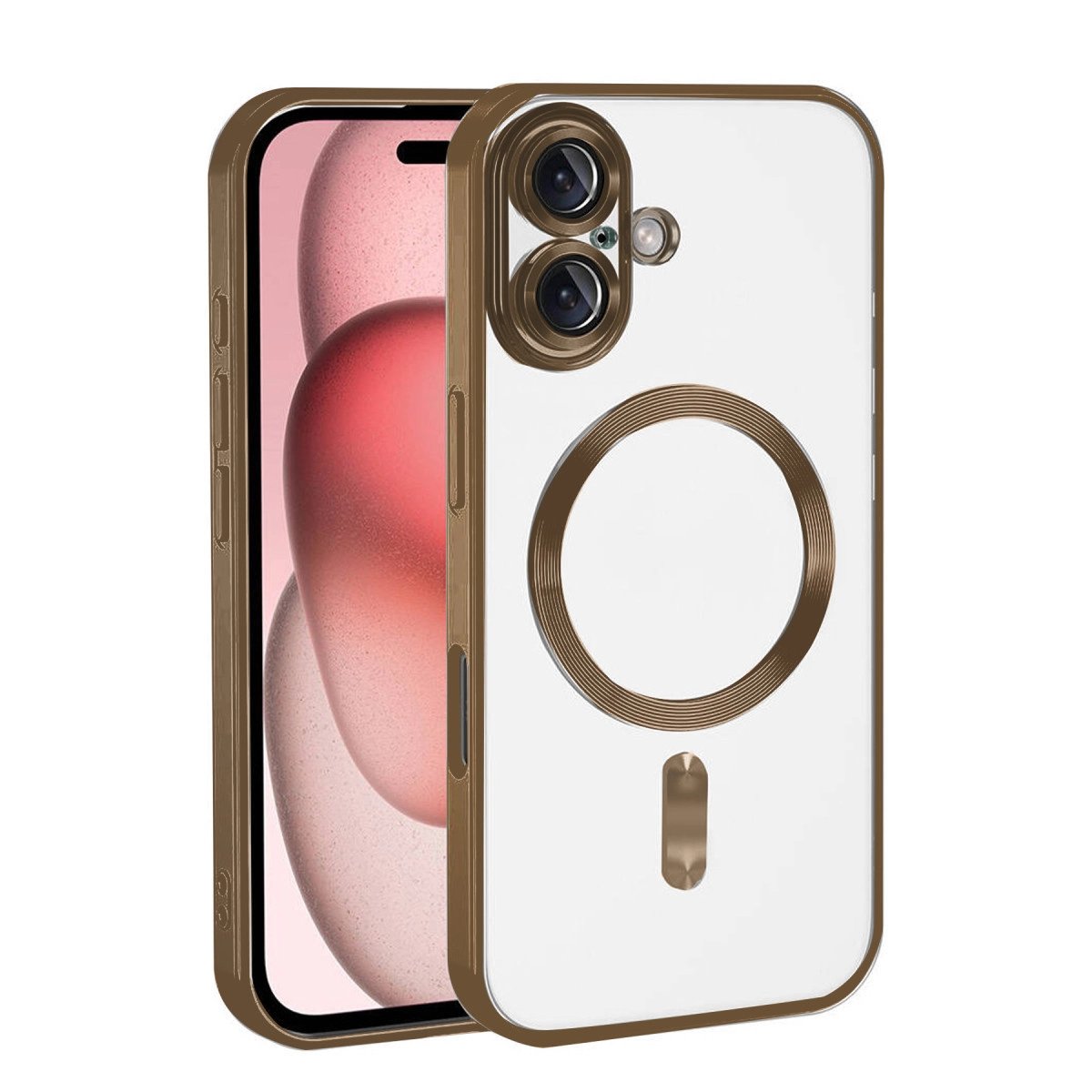 Apple İphone 17 Kross Magneticsafe Kapak - Çöl Titanyum Apple İphone 17 Kross Magneticsafe Kapak - Çöl Titanyum