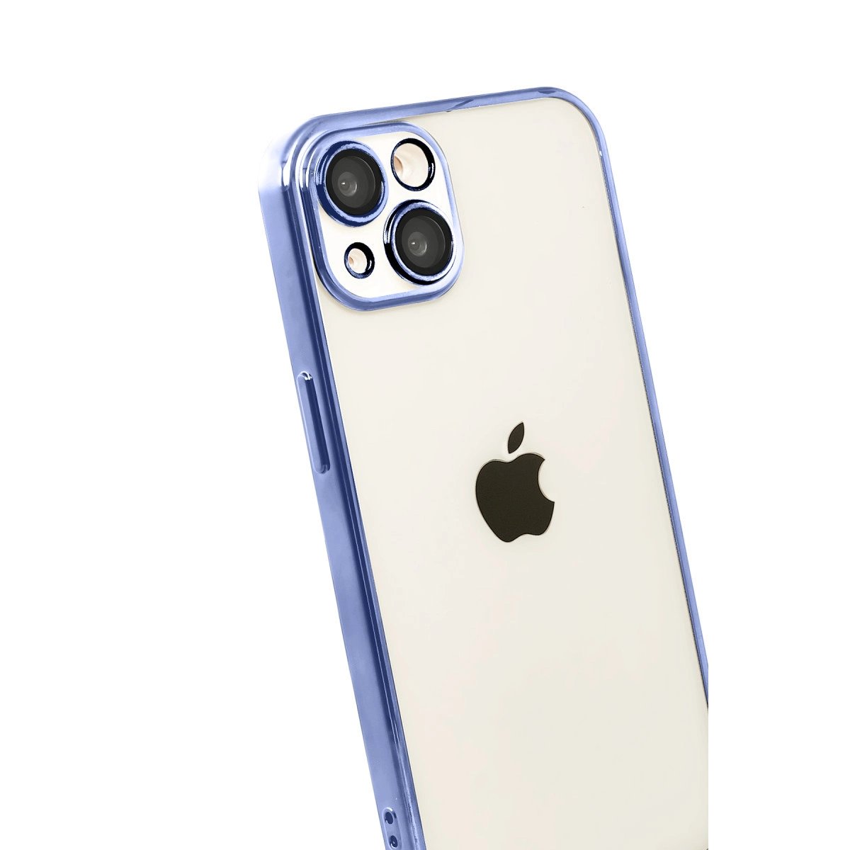 Apple İphone 15 Razer Lensli Silikon - Açık Mavi Apple İphone 15 Razer Lensli Silikon - Açık Mavi