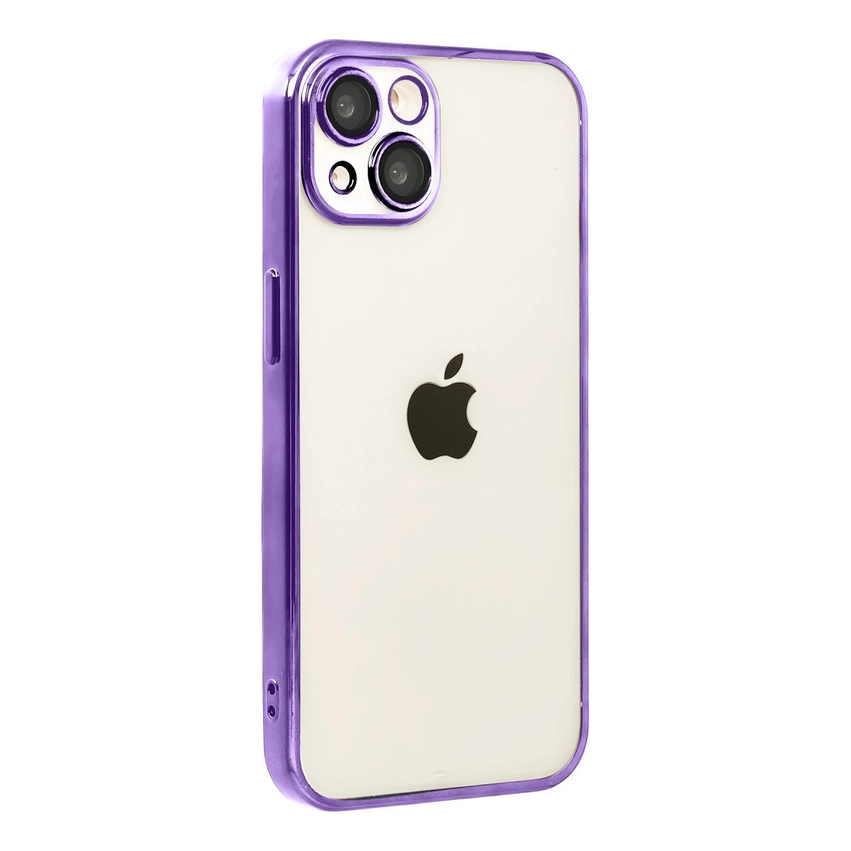 Apple İphone 15 Razer Lensli Silikon - Mor Apple İphone 15 Razer Lensli Silikon - Mor