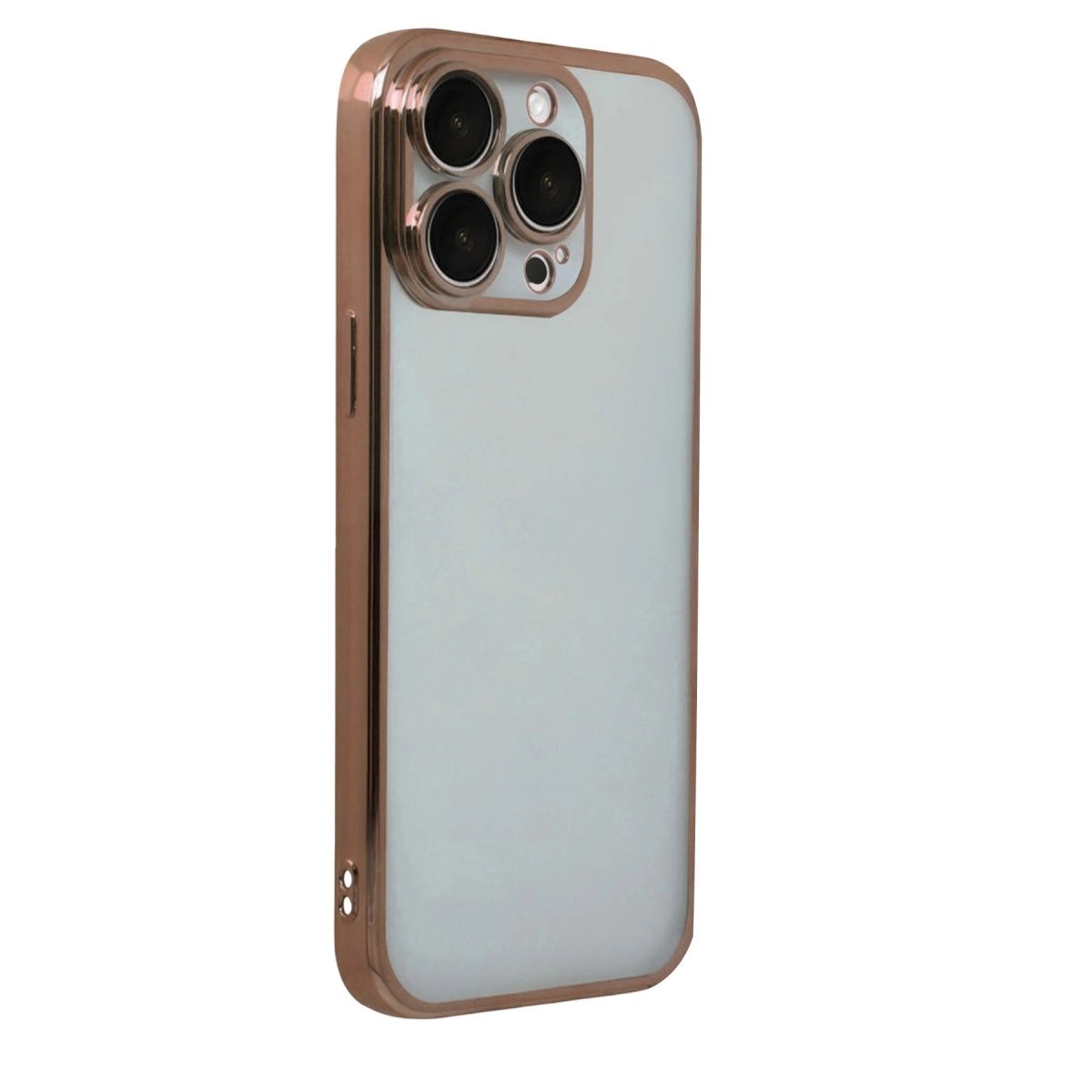 Apple İphone 15 Pro Max Razer Lensli Silikon - Çöl Titanyum Apple İphone 15 Pro Max Razer Lensli Silikon - Çöl Titanyum