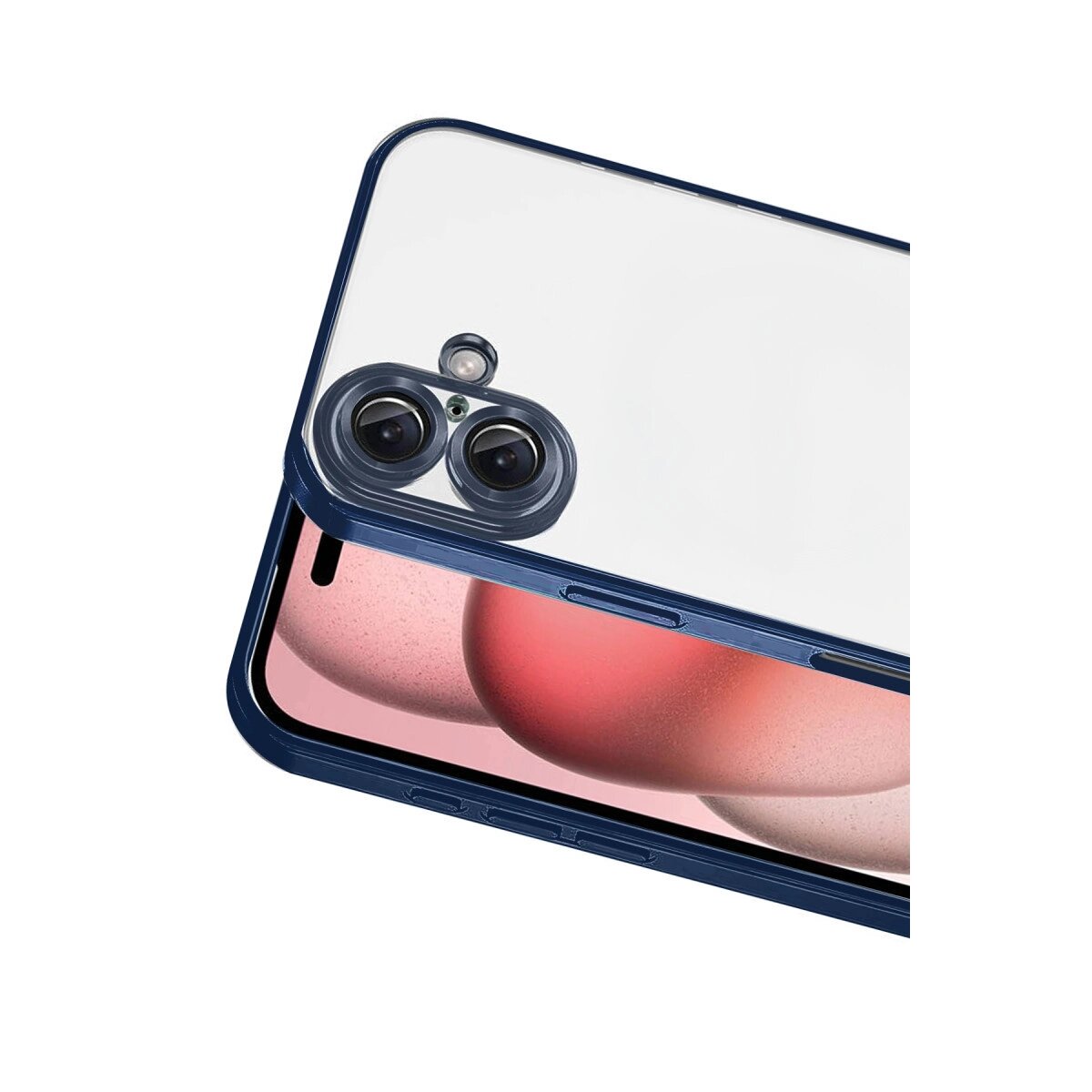 Apple İphone 17 Razer Lensli Silikon - Lacivert Apple İphone 17 Razer Lensli Silikon - Lacivert