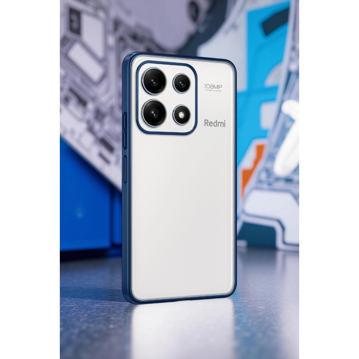Xiaomi Poco X6 Pro Kılıf Razer Lensli Silikon - Açık Mavi Xiaomi Poco X6 Pro Kılıf Razer Lensli Silikon - Açık Mavi