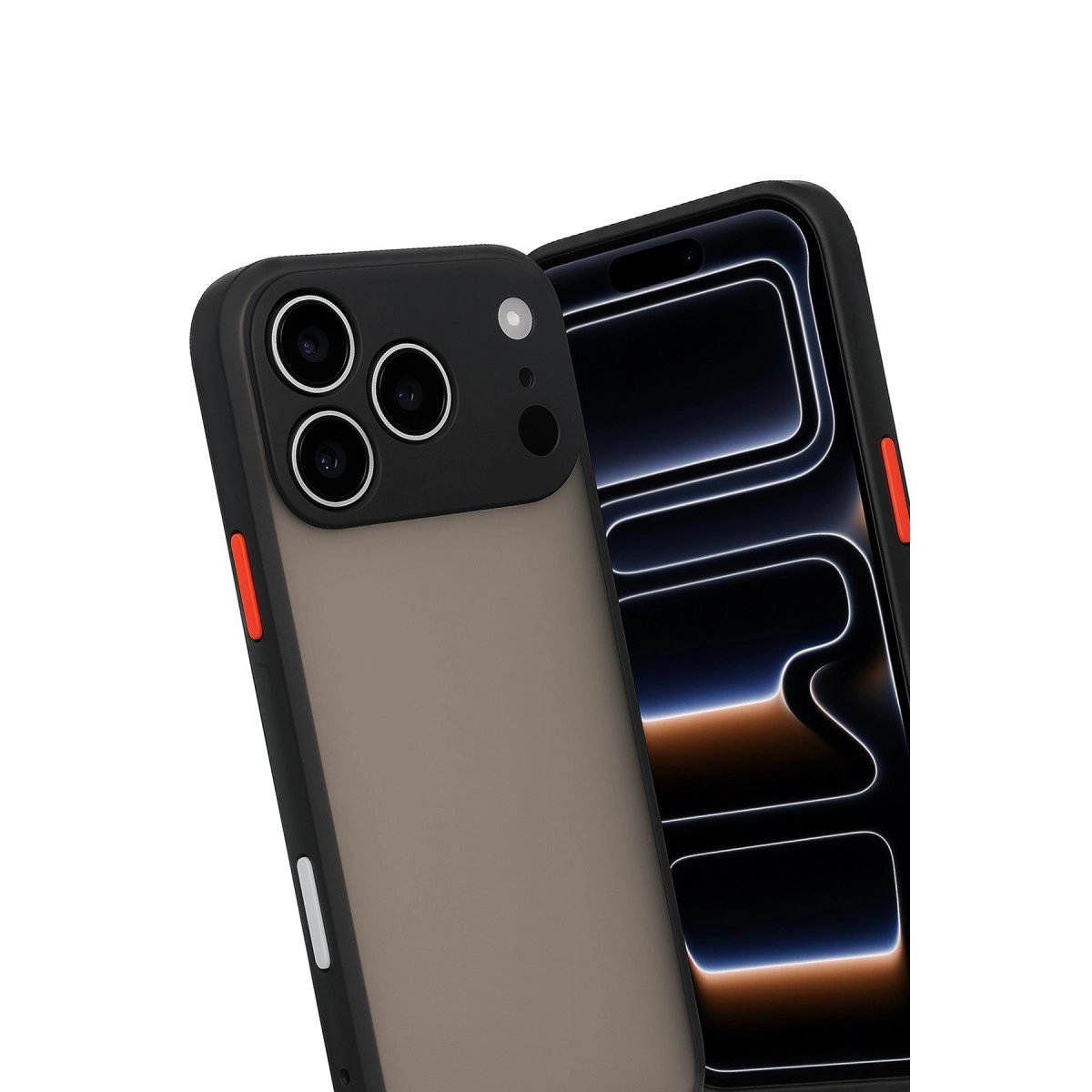 İphone 17 Pro Kılıf Montreal Silikon Kapak - Siyah İphone 17 Pro Kılıf Montreal Silikon Kapak - Siyah