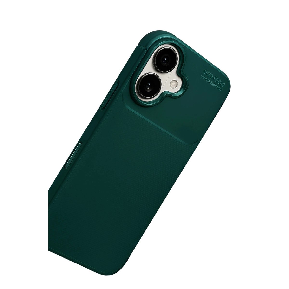Apple İphone 17 Auto Focus Karbon Kapak - Koyu Yeşil Apple İphone 17 Auto Focus Karbon Kapak - Koyu Yeşil
