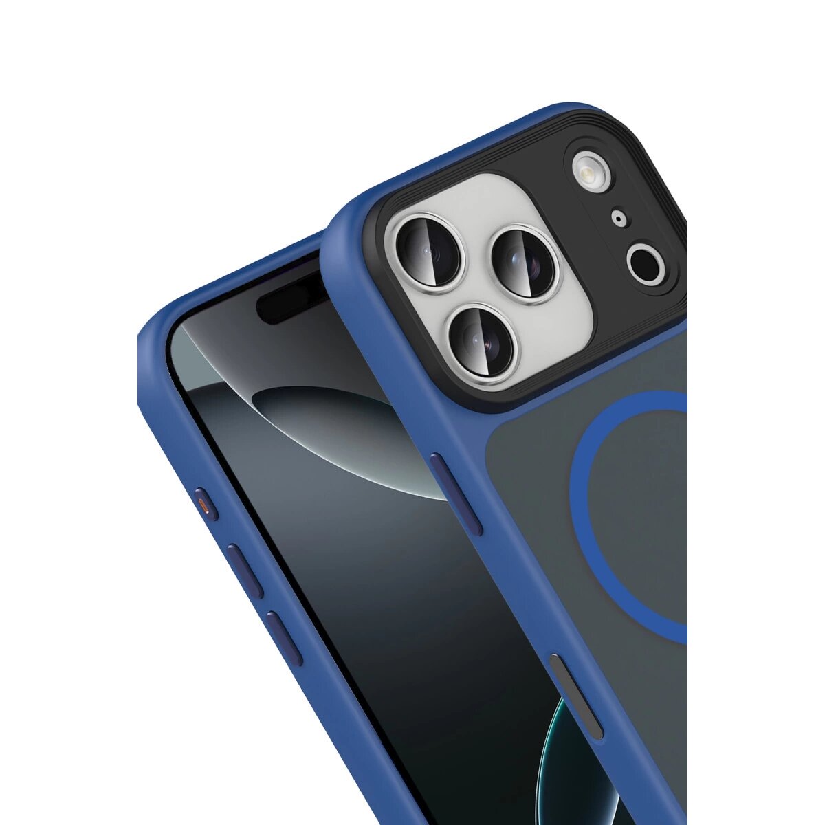 Joko Apple İphone 17 Pro Max Megane Magsafe Kapak - Lacivert Joko Apple İphone 17 Pro Max Megane Magsafe Kapak - Lacivert