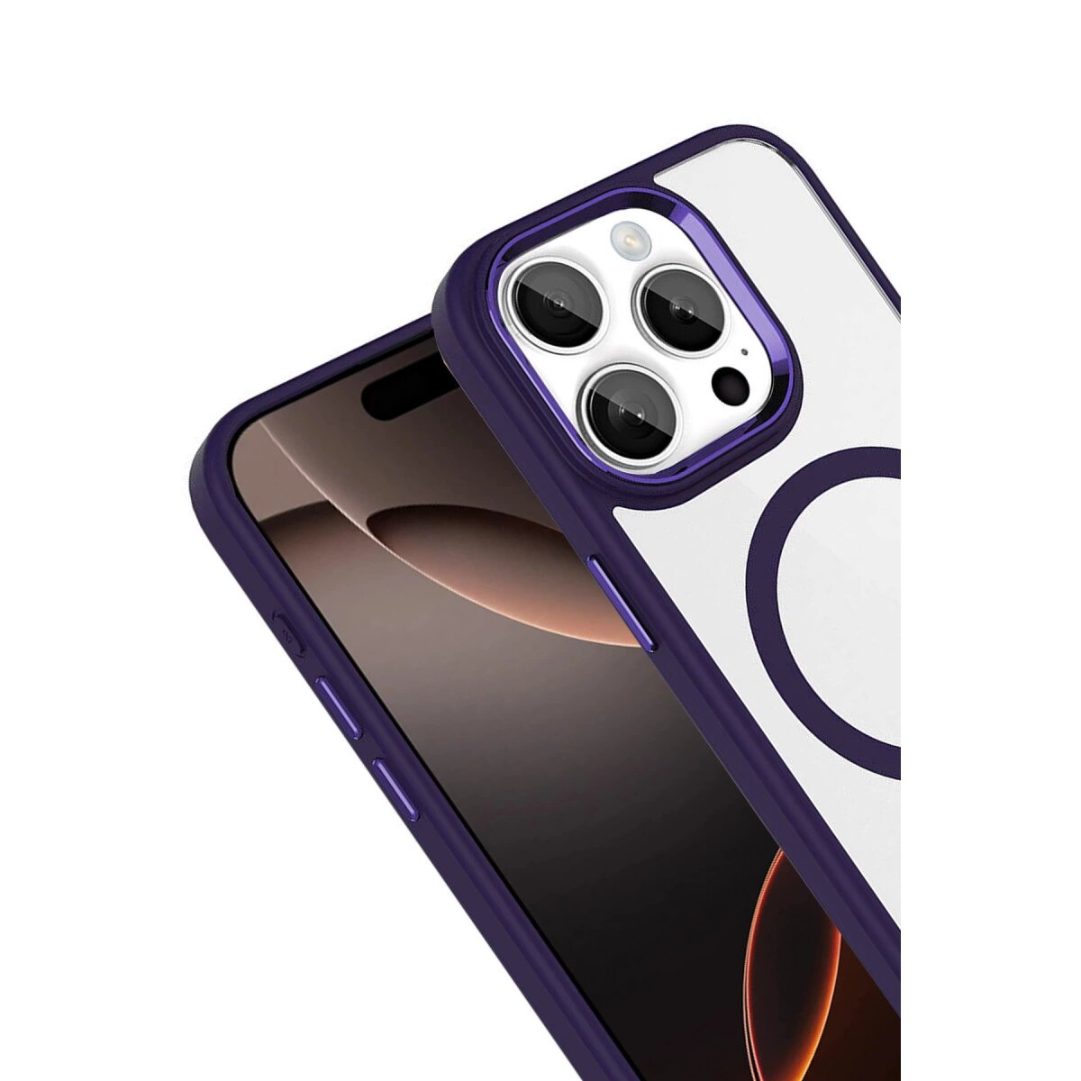 Joko Apple İphone 15 Pro Max Terea Magsafe Kapak - Derin Mor Joko Apple İphone 15 Pro Max Terea Magsafe Kapak - Derin Mor