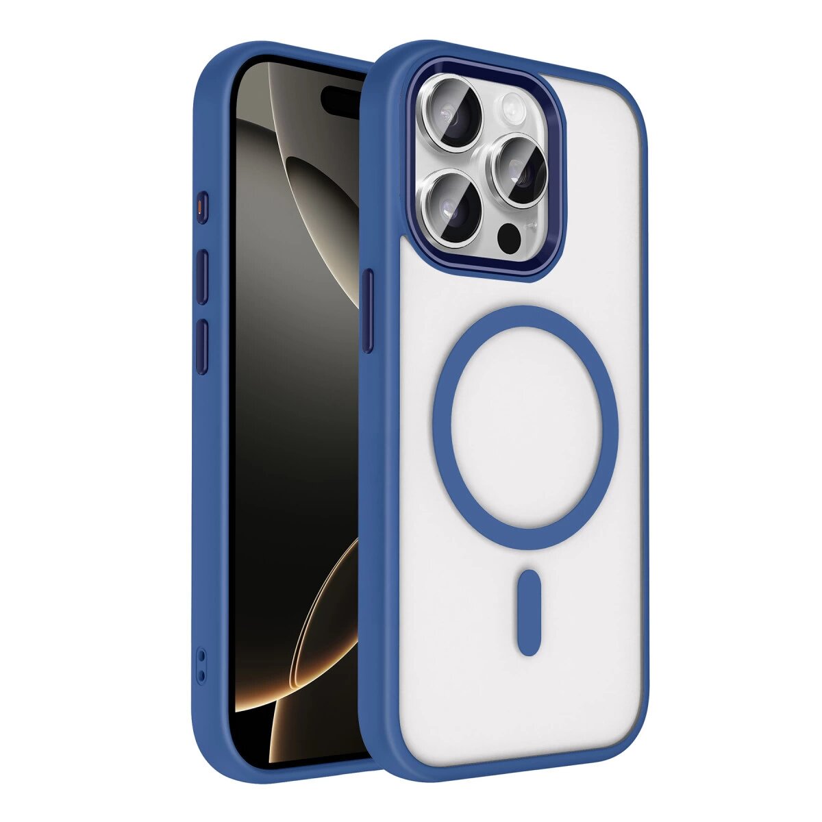 Joko Apple İphone 15 Pro Max Terea Magsafe Kapak - Lacivert Joko Apple İphone 15 Pro Max Terea Magsafe Kapak - Lacivert