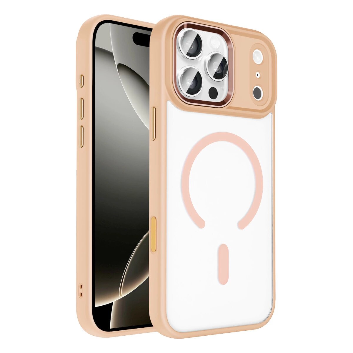 Joko Apple İphone 17 Pro Max Terea Magsafe Kapak - Pembe Joko Apple İphone 17 Pro Max Terea Magsafe Kapak - Pembe