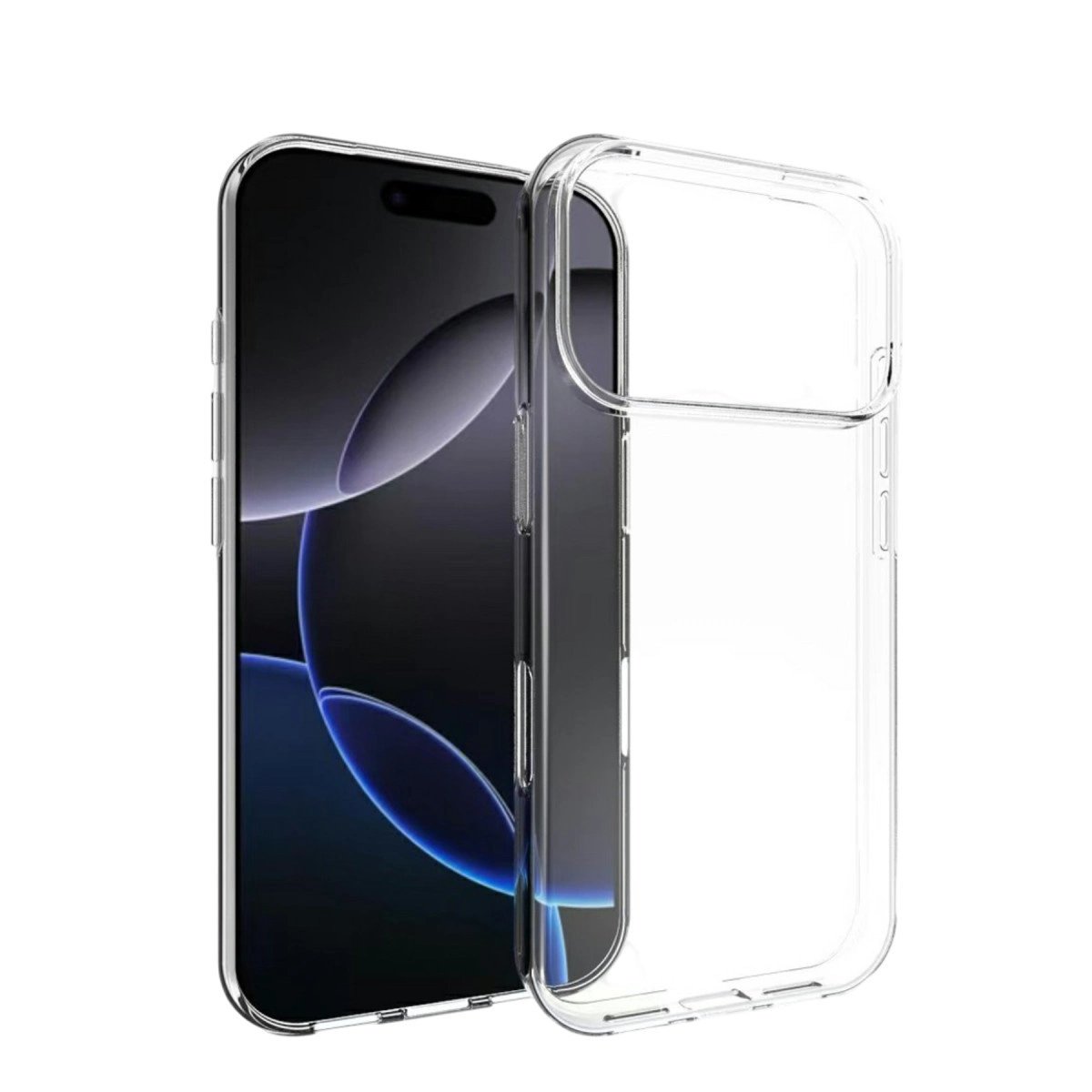 Apple İphone 17 Pro Lüx Şeffaf Silikon - Şeffaf Apple İphone 17 Pro Lüx Şeffaf Silikon - Şeffaf
