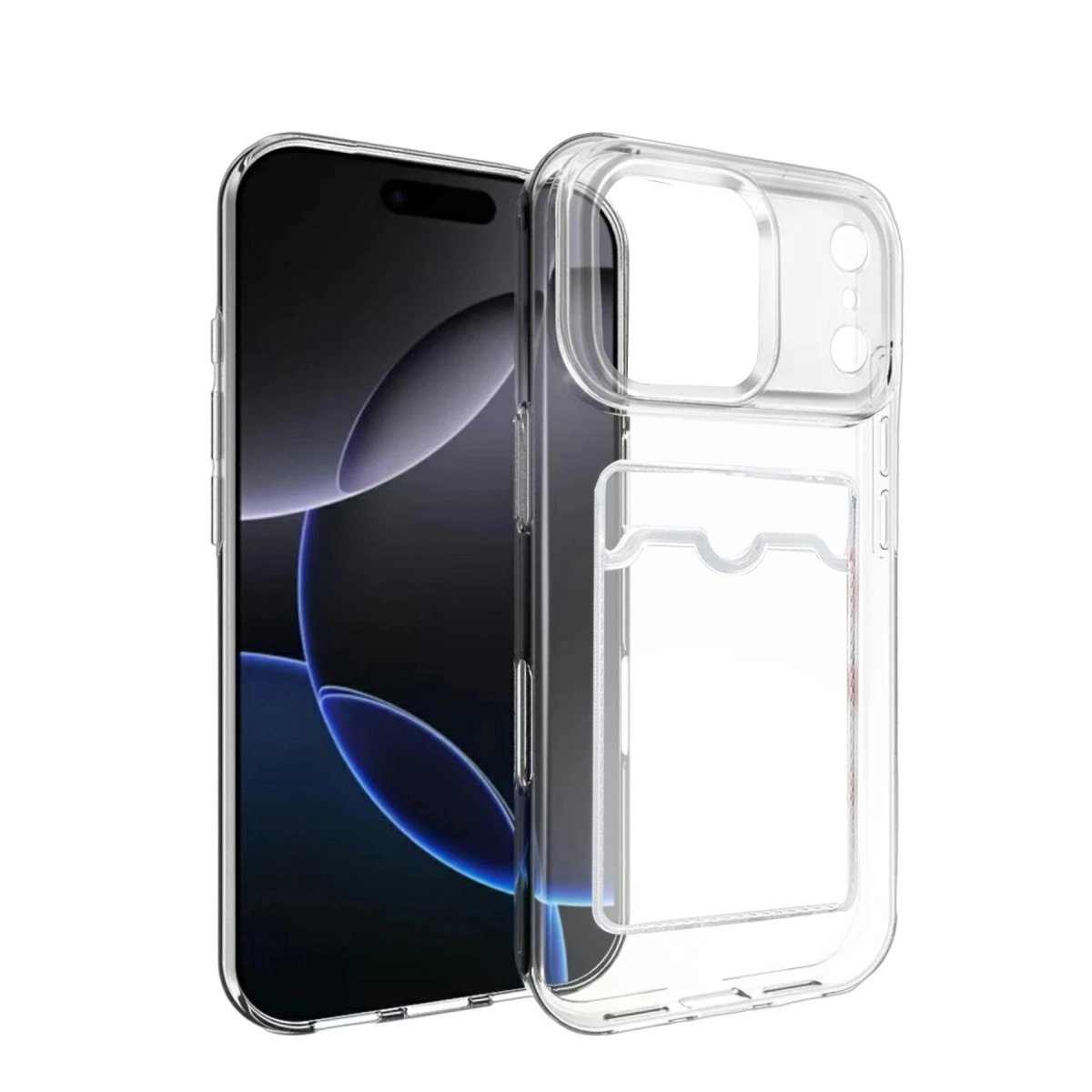 Apple İphone 17 Pro Max Kart Şeffaf Silikon - Şeffaf Apple İphone 17 Pro Max Kart Şeffaf Silikon - Şeffaf