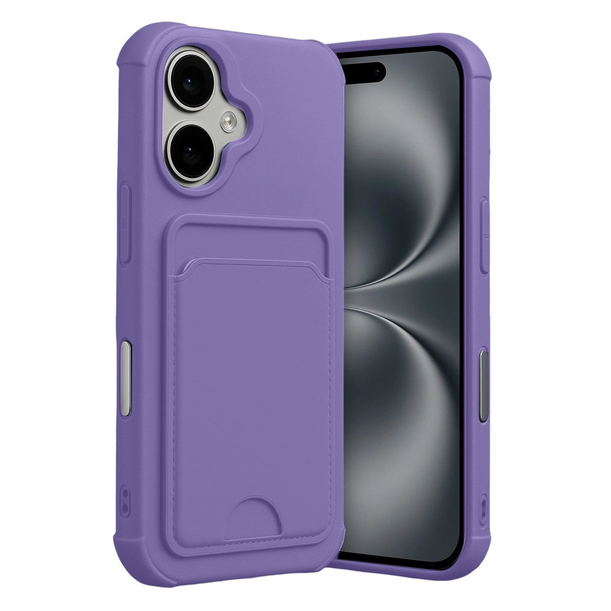 Apple İphone 17 Kelvin Kartvizitli Silikon - Lila Apple İphone 17 Kelvin Kartvizitli Silikon - Lila