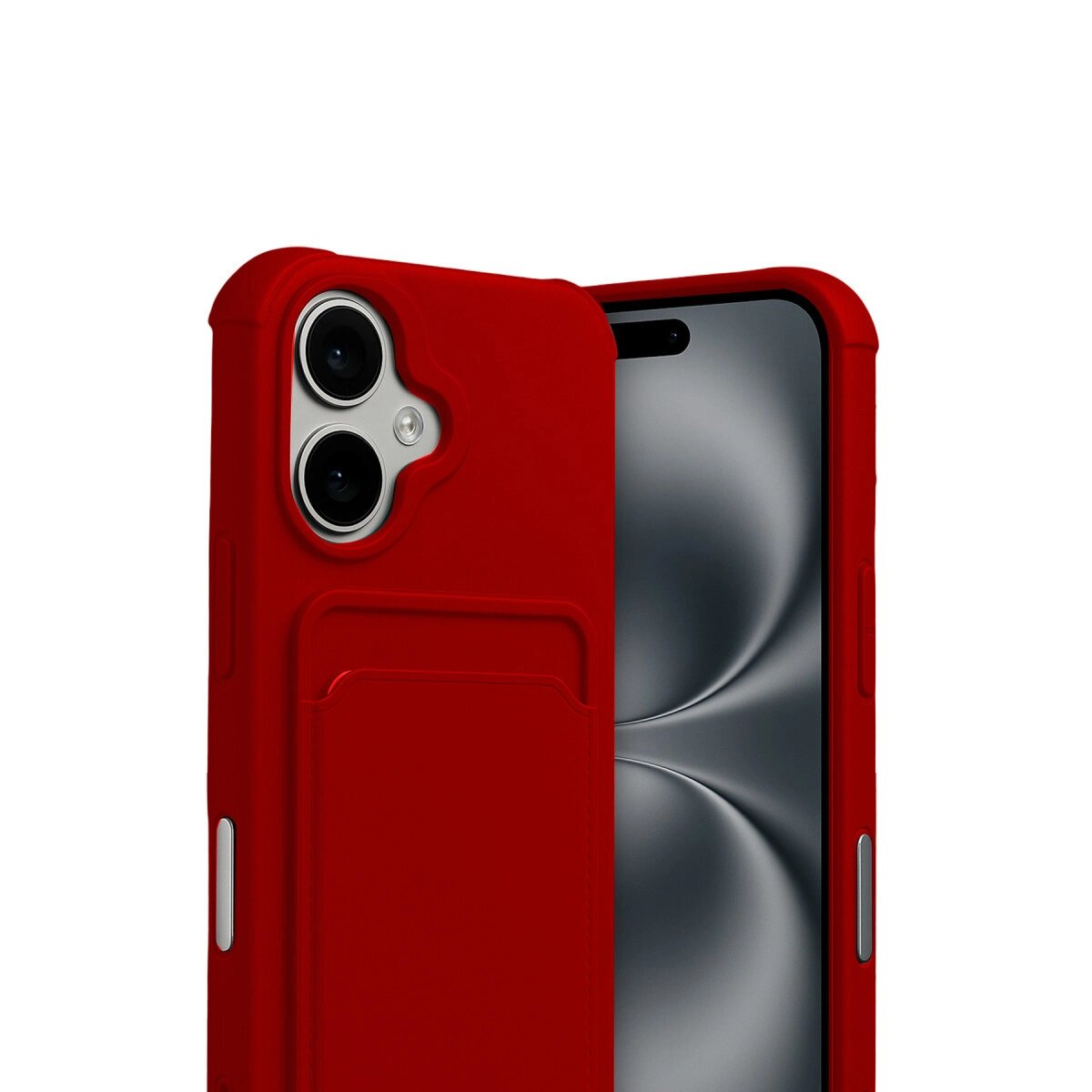 Apple İphone 17 Kelvin Kartvizitli Silikon - Kırmızı Apple İphone 17 Kelvin Kartvizitli Silikon - Kırmızı