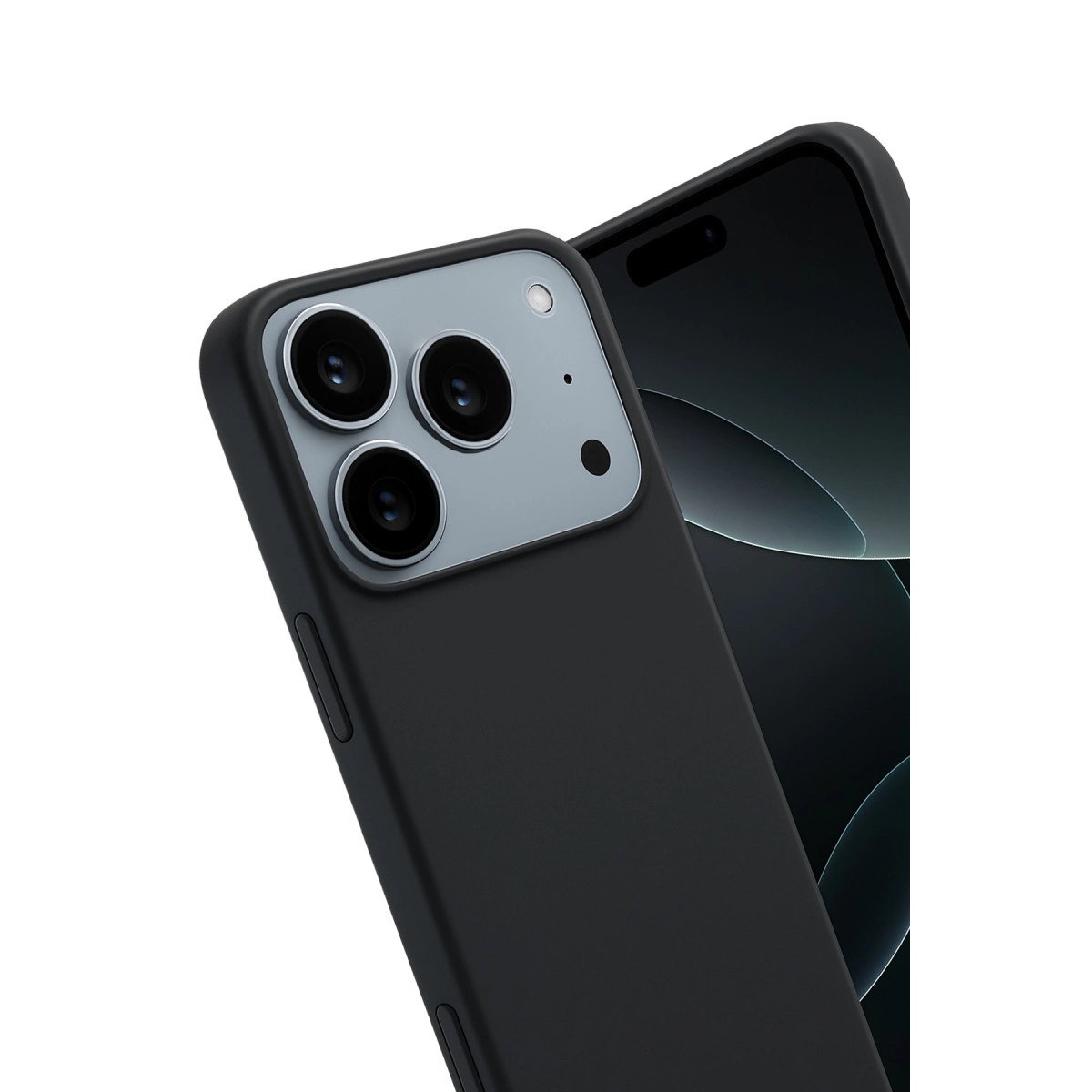 Apple İphone 17 Pro Max First Silikon - Siyah
