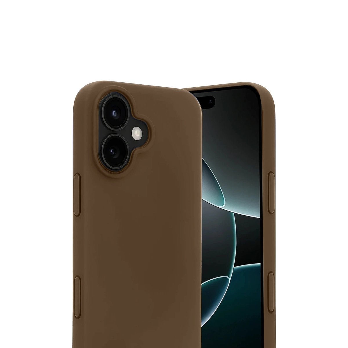 Apple İphone 17 First Silikon - Kahverengi Apple İphone 17 First Silikon - Kahverengi