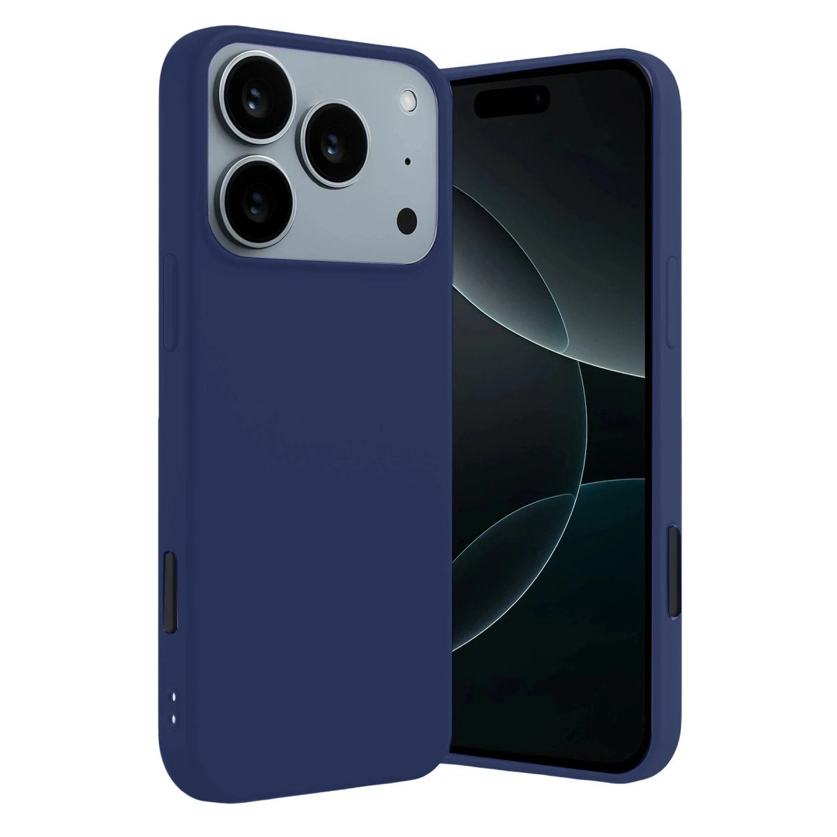 Apple İphone 17 Pro First Silikon - Lacivert Apple İphone 17 Pro First Silikon - Lacivert