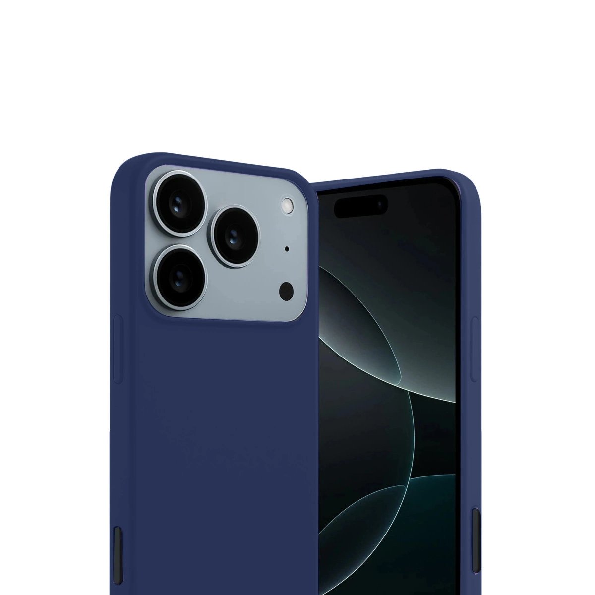 Apple İphone 17 Pro First Silikon - Lacivert Apple İphone 17 Pro First Silikon - Lacivert