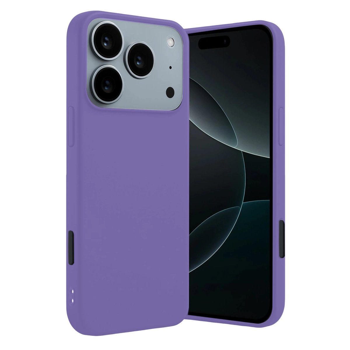 Apple İphone 17 Pro First Silikon - Lila Apple İphone 17 Pro First Silikon - Lila