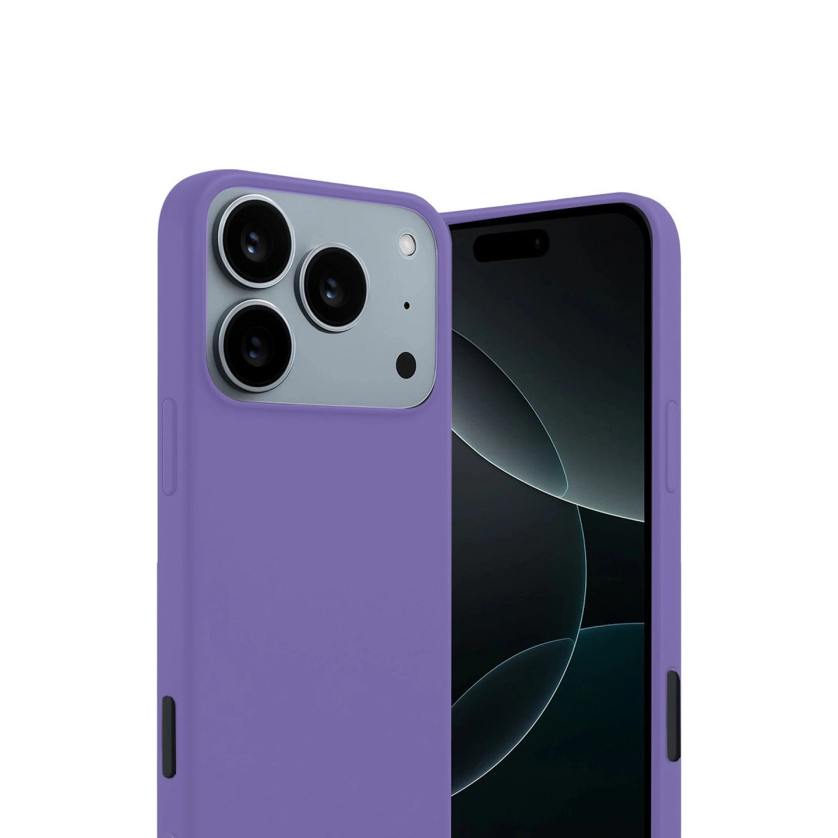 Apple İphone 17 Pro First Silikon - Lila Apple İphone 17 Pro First Silikon - Lila