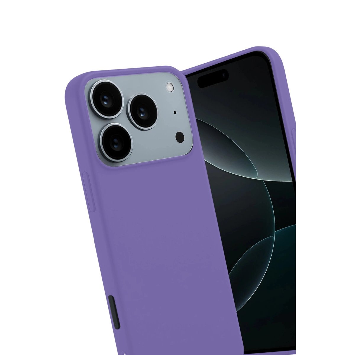 Apple İphone 17 Pro First Silikon - Lila Apple İphone 17 Pro First Silikon - Lila