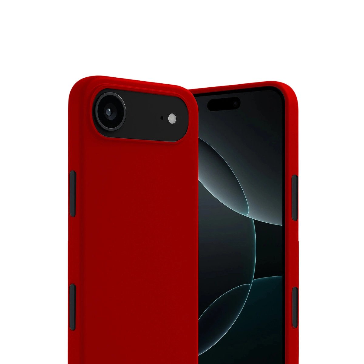Apple İphone 17 Air First Silikon - Kırmızı Apple İphone 17 Air First Silikon - Kırmızı