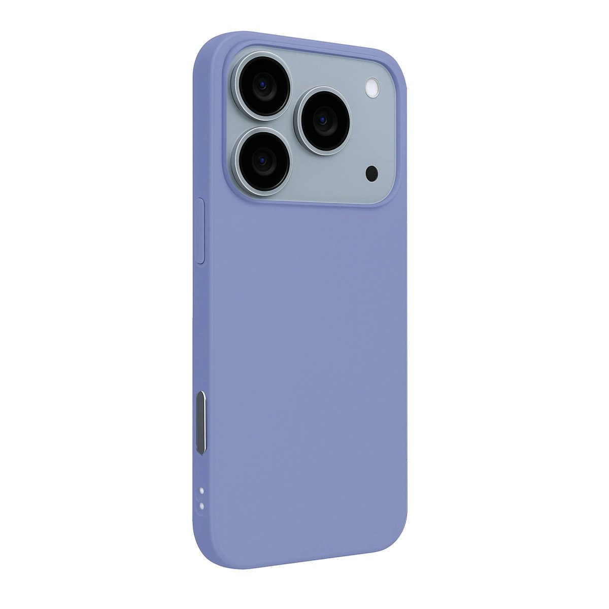 Apple İphone 17 Pro Max Nano İçi Kadife Silikon - Lila Apple İphone 17 Pro Max Nano İçi Kadife Silikon - Lila