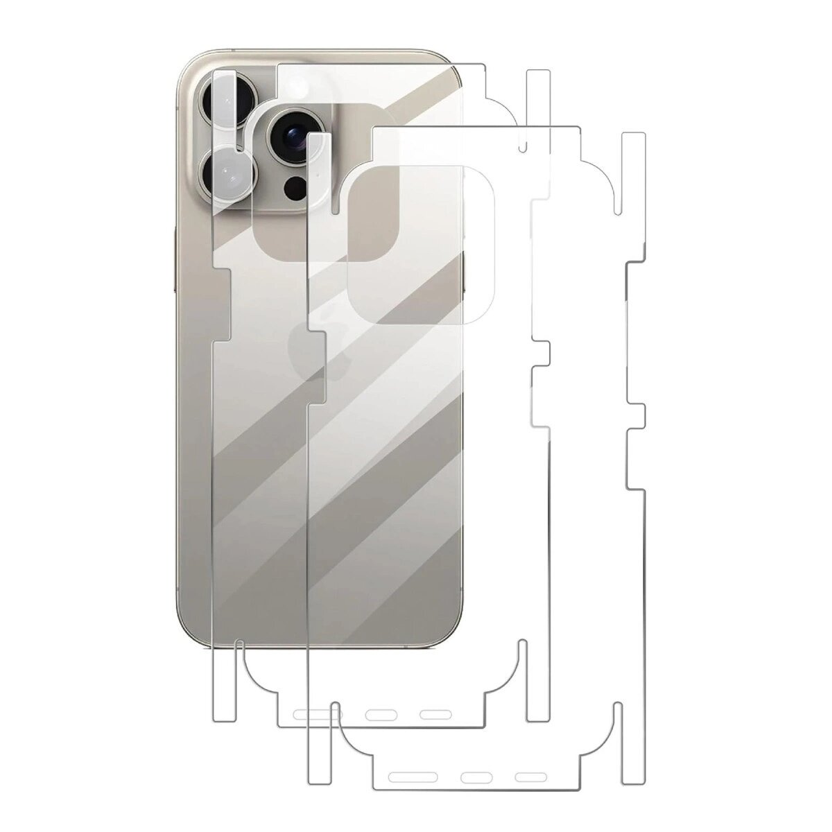 İphone 17 Pro Max 360 Mat Full Body Arka Koruyucu