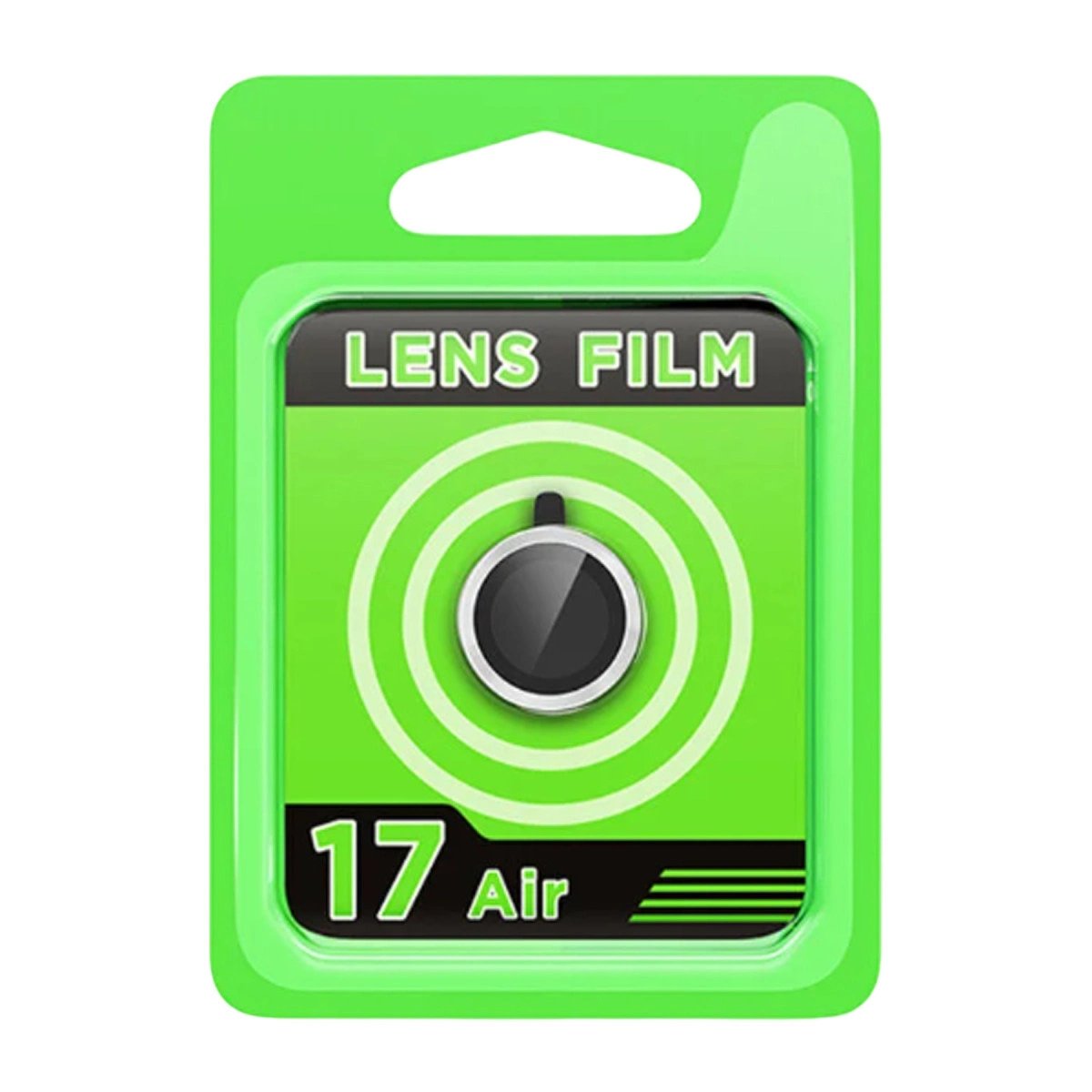 Apple İphone 17 Air Raze Metal Kamera Lens - Gümüş