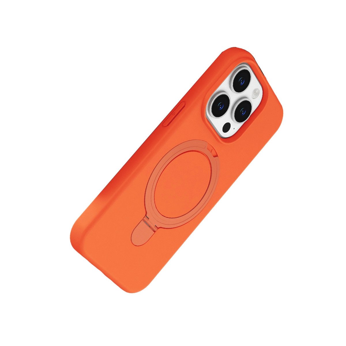 Apple İphone 14 Pro Max Regal Magsafe Standlı Kapak - Turuncu Apple İphone 14 Pro Max Regal Magsafe Standlı Kapak - Turuncu