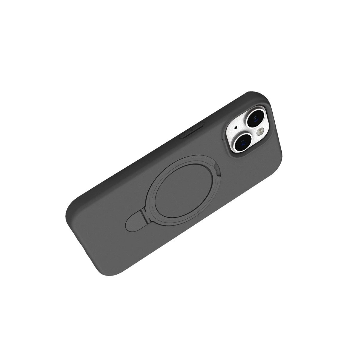 Apple İphone 15 Plus Regal Magsafe Standlı Kapak - Titan Gri Apple İphone 15 Plus Regal Magsafe Standlı Kapak - Titan Gri