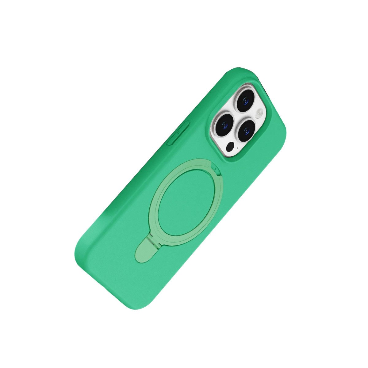 Apple İphone 15 Pro Max Regal Magsafe Standlı Kapak - Yeşil Apple İphone 15 Pro Max Regal Magsafe Standlı Kapak - Yeşil