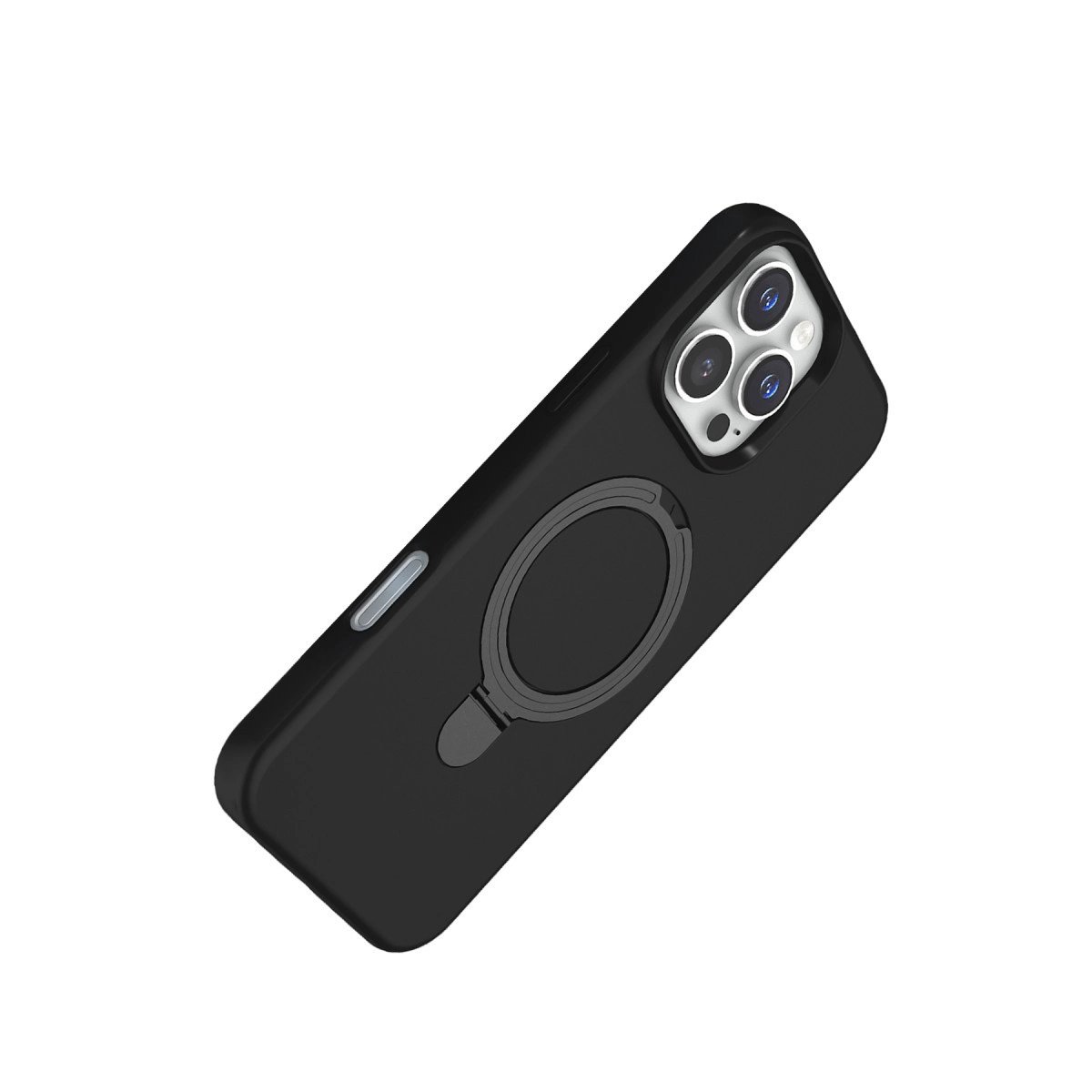 Apple İphone 16 Pro Max Regal Magsafe Standlı Kapak - Siyah Apple İphone 16 Pro Max Regal Magsafe Standlı Kapak - Siyah
