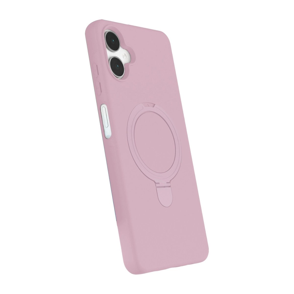 Samsung Galaxy A06 Regal Magsafe Standlı Kapak - Açık Pembe Samsung Galaxy A06 Regal Magsafe Standlı Kapak - Açık Pembe