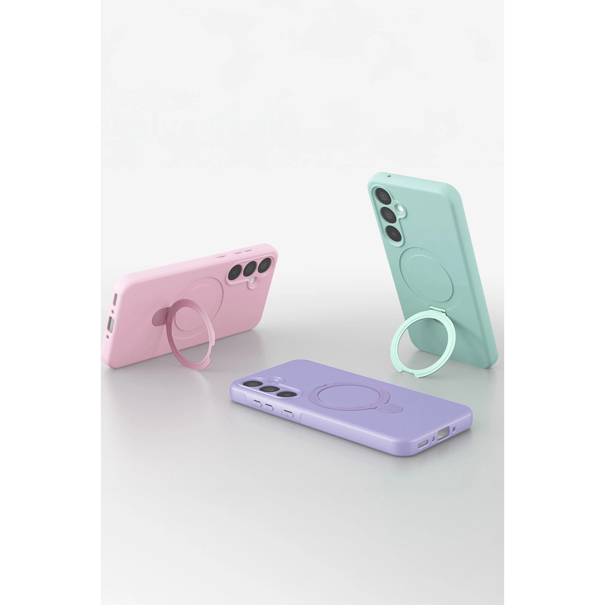 Samsung Galaxy A16 5g Regal Magsafe Standlı Kapak - Turuncu Samsung Galaxy A16 5g Regal Magsafe Standlı Kapak - Turuncu