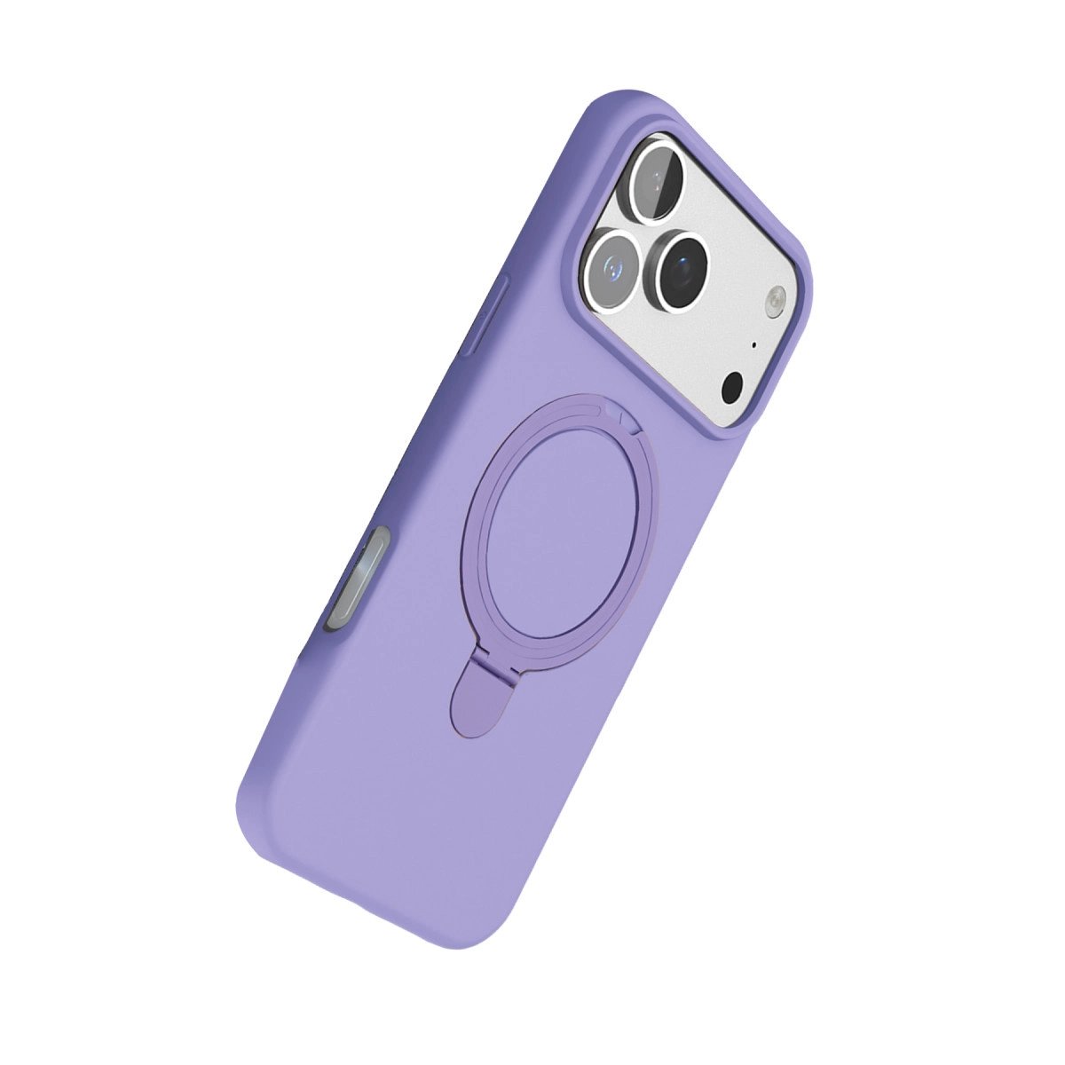 Apple İphone 17 Pro Regal Magsafe Standlı Kapak - Lila
