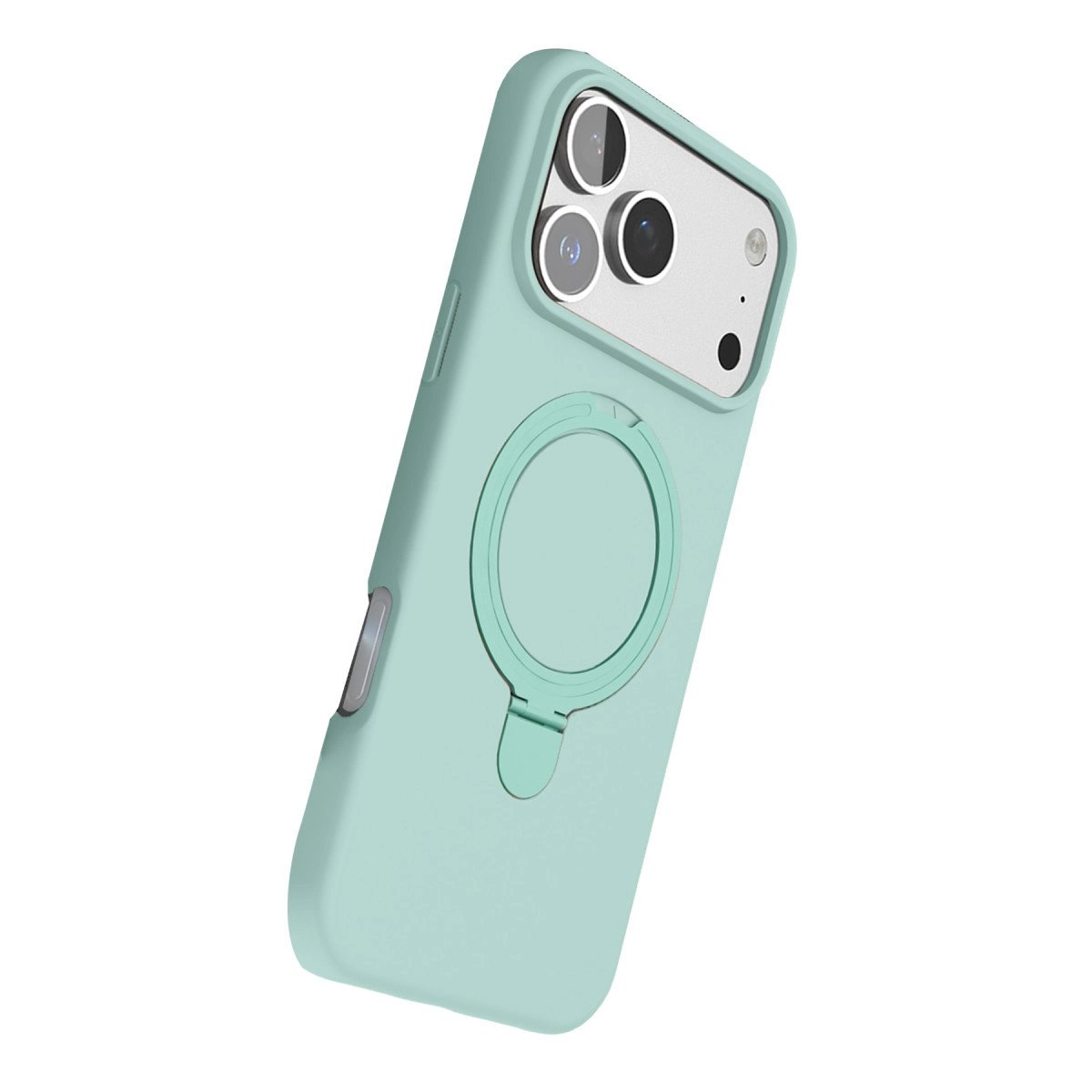 Apple İphone 17 Pro Regal Magsafe Standlı Kapak - Su Yeşili Apple İphone 17 Pro Regal Magsafe Standlı Kapak - Su Yeşili
