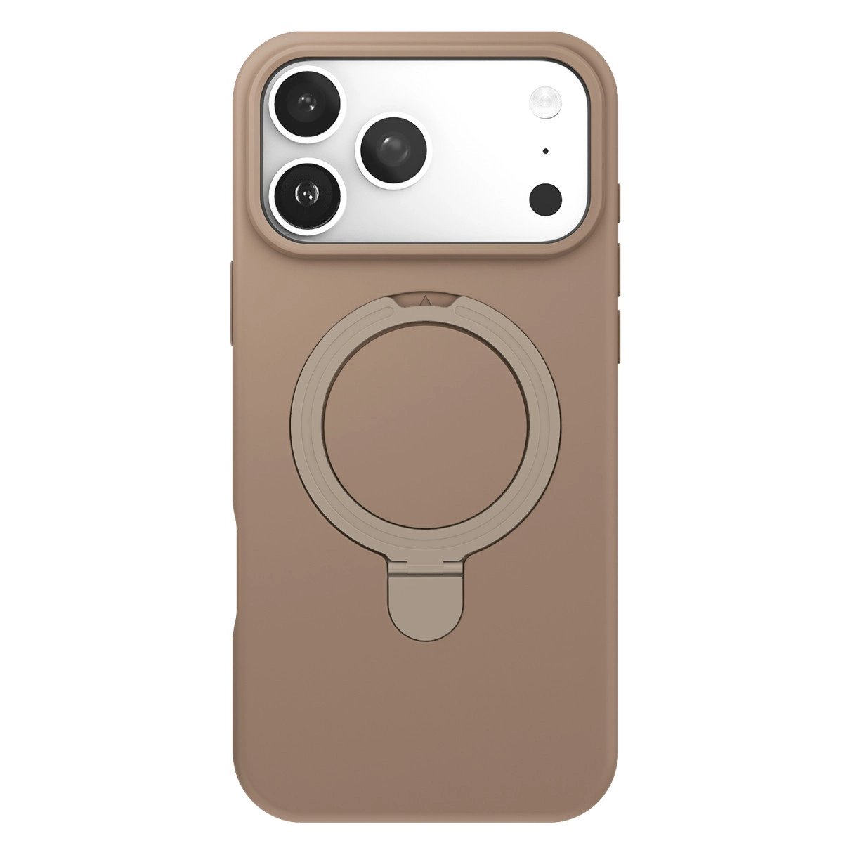 Apple İphone 17 Pro Regal Magsafe Standlı Kapak - Çöl Titanyum Apple İphone 17 Pro Regal Magsafe Standlı Kapak - Çöl Titanyum